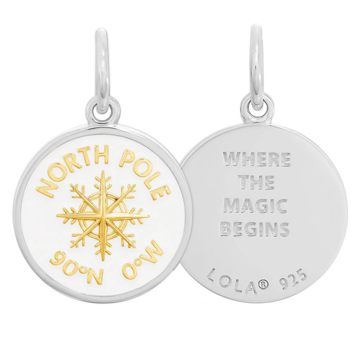 North pole compass