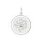 Octopus silver pendant alpine white medium lola company