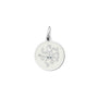 Octopus silver pendant alpine white small lola company