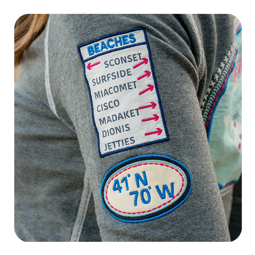 Love Shack Nantucket Alp N Rock Custom Henley - 3