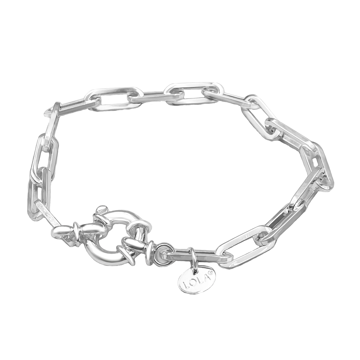 Oval single wrap bracelet