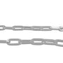 Oval silver single wrap bracelet sxs