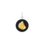 Oyster pendant all gold black small lola company