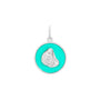 Oyster pendant seafoam small lola company