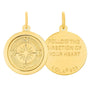 Pendant pair compass rose opaque