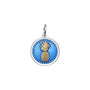 Pineapple gold pendant periwinkle small lola company