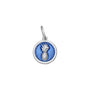 Pineapple silver pendant periwinkle mini lola company