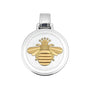 Queen bee gold pendant alpine white large lola company