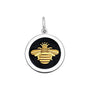 Queen bee gold pendant black medium lola company