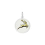 Reindeer gold pendant red small lola company_2bcopy