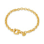 Rolo bracelet 5mm gold lola company