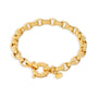 Rolo bracelet 7mm gold lola company