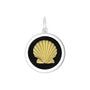 Shell pendant black medium lola company