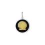 Shell pendant black small lola company