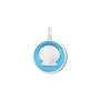 Shell pendant light blue small lola company