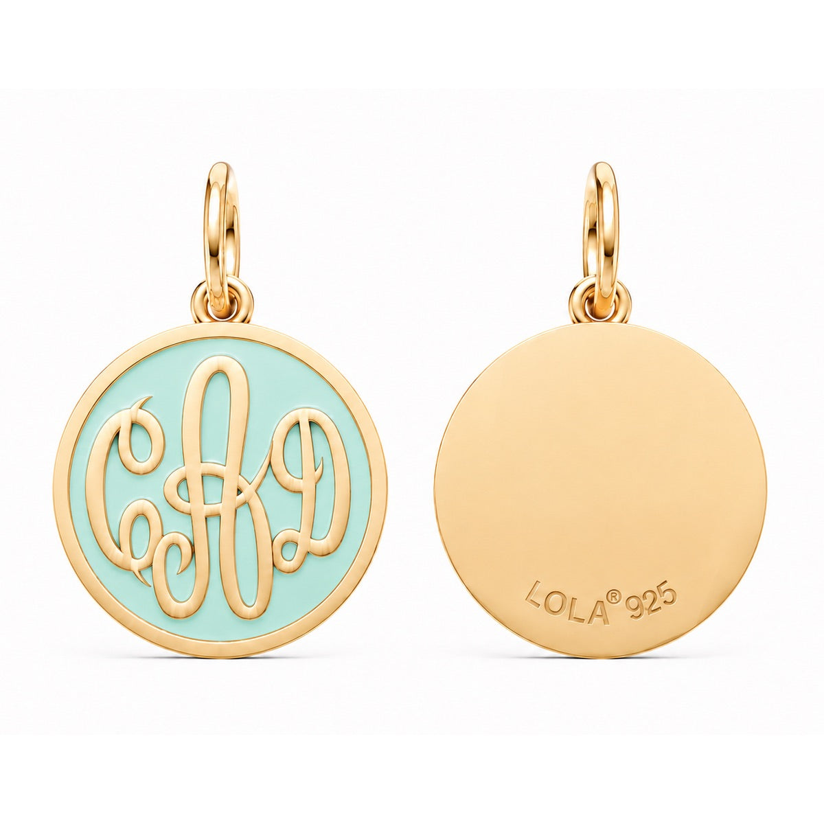 Custom Signature Collection: Monogram Pendant - 14