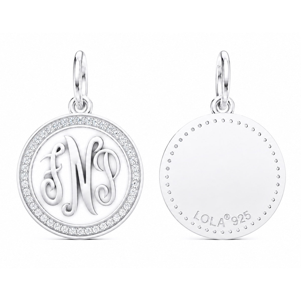 Custom Signature Collection: Monogram Pendant - 18
