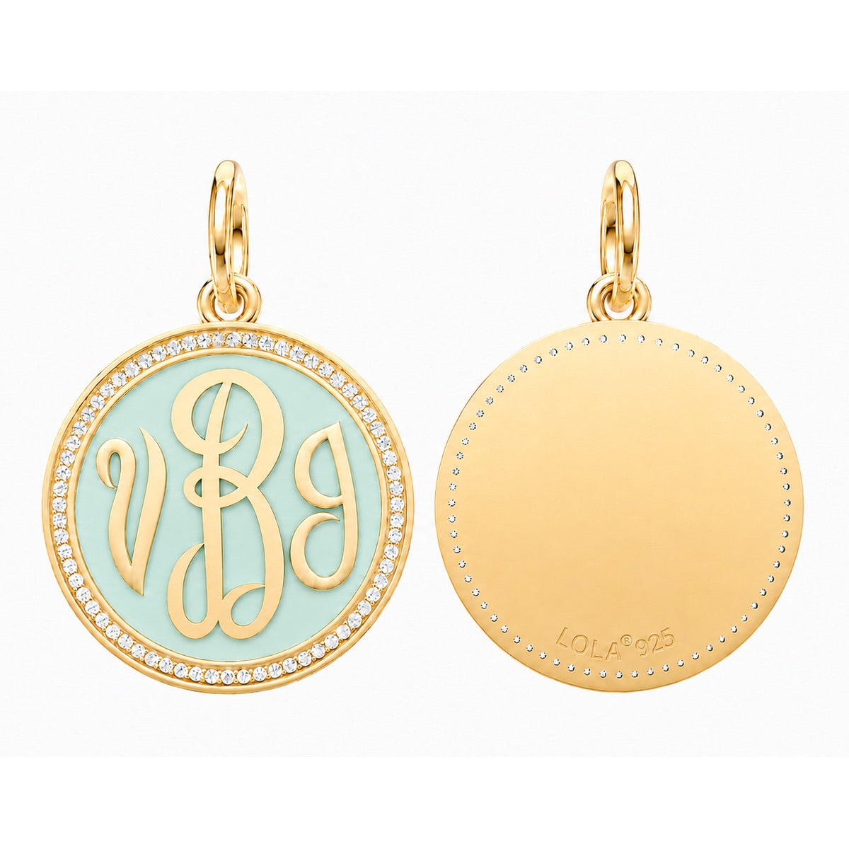 Custom Signature Collection: Monogram Pendant - 20