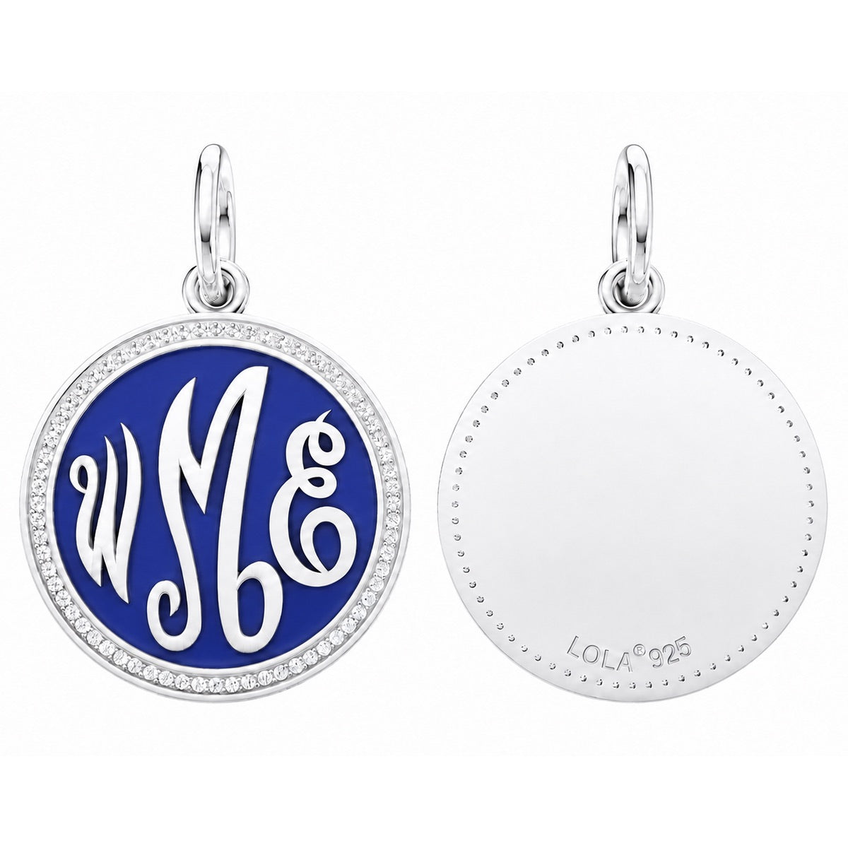Custom Signature Collection: Monogram Pendant - 23