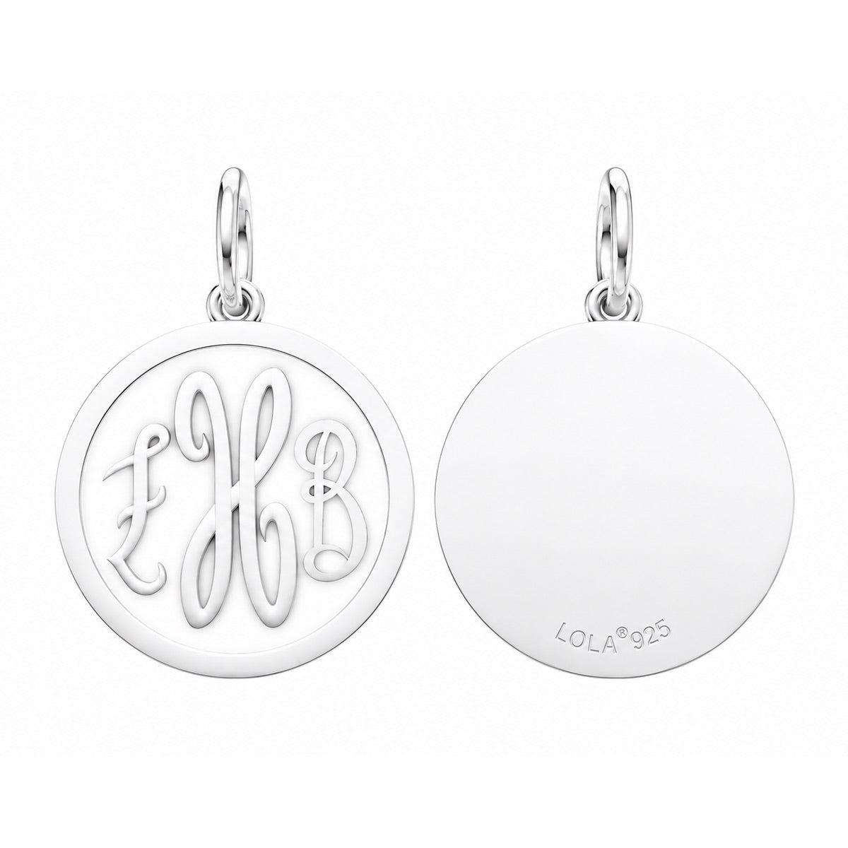Custom Signature Collection: Monogram Pendant - 24
