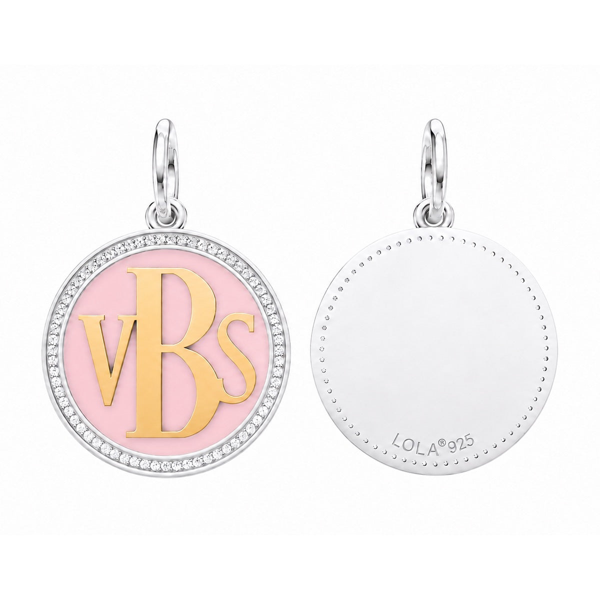 Custom Signature Collection: Monogram Pendant - 12