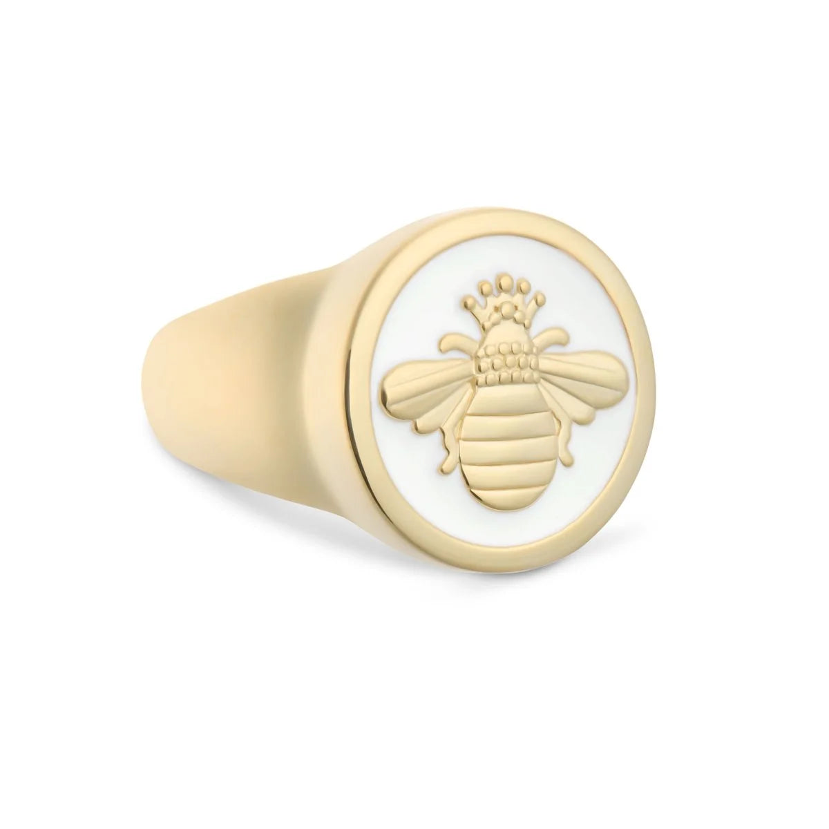 Queen bee signet ring