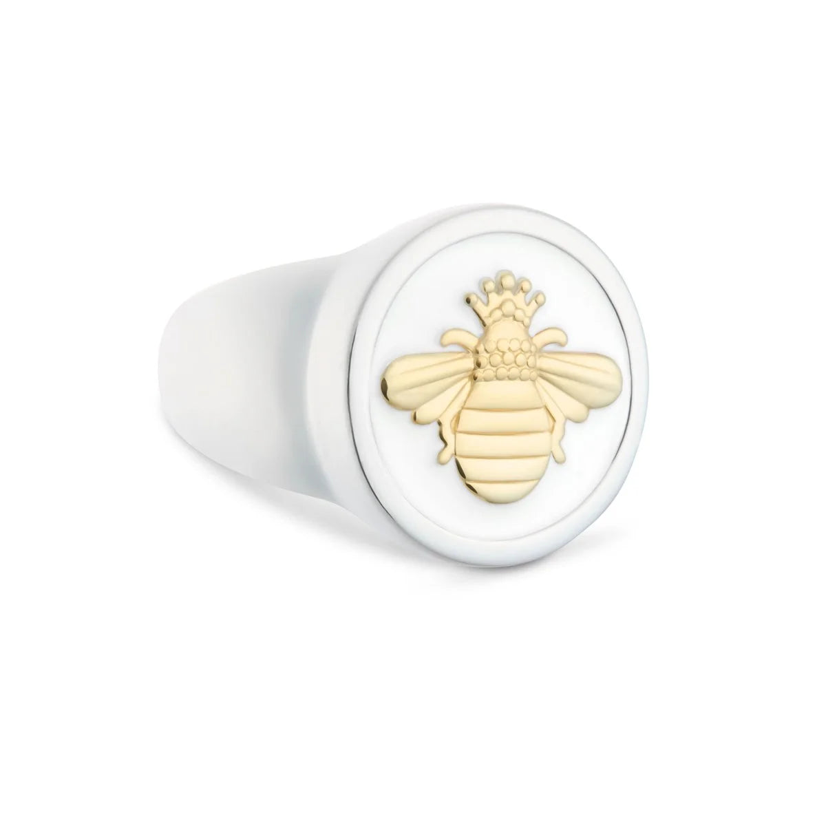 Queen bee signet ring