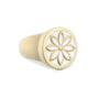 Signlet ring daisy gold lola company