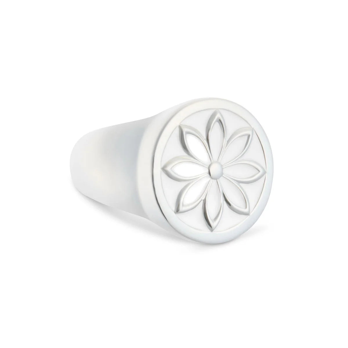 Daisy Signet Ring - 1