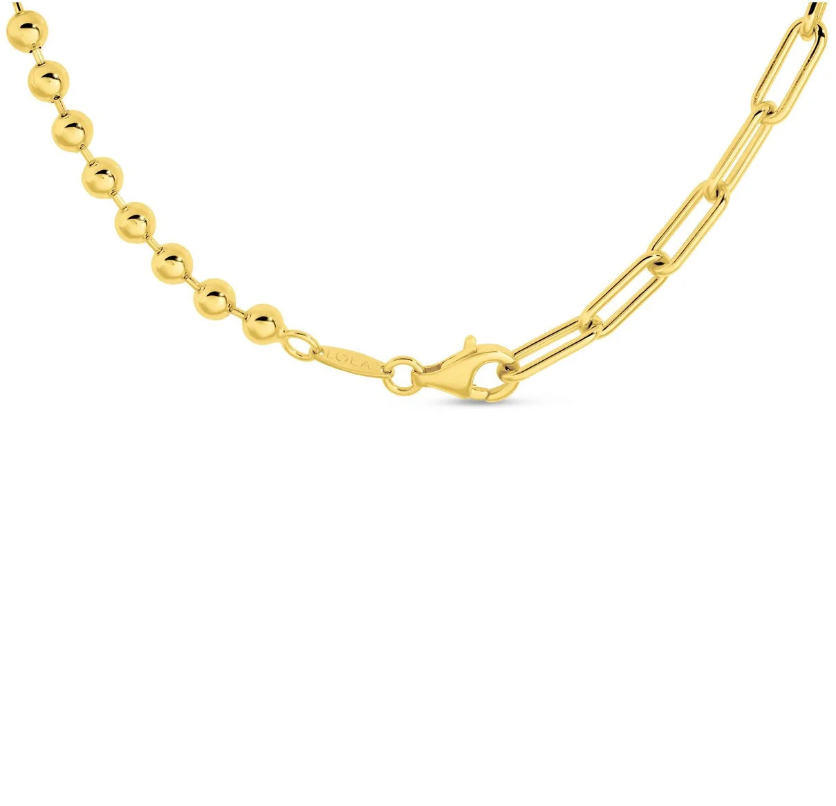 Oval & Ball Split Chain - 3