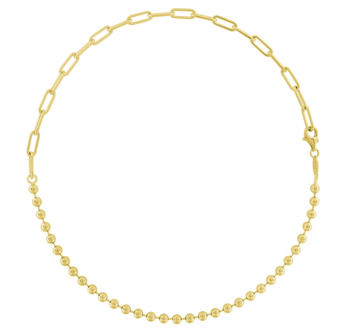 Oval & Ball Split Chain - 1