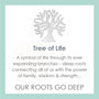 Tree of life card lola company
