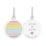 Unity pendant silver pair lola company