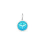 Whale tail pendant blue sea mini lola company