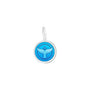 Whale tail pendant periwinkle mini lola company