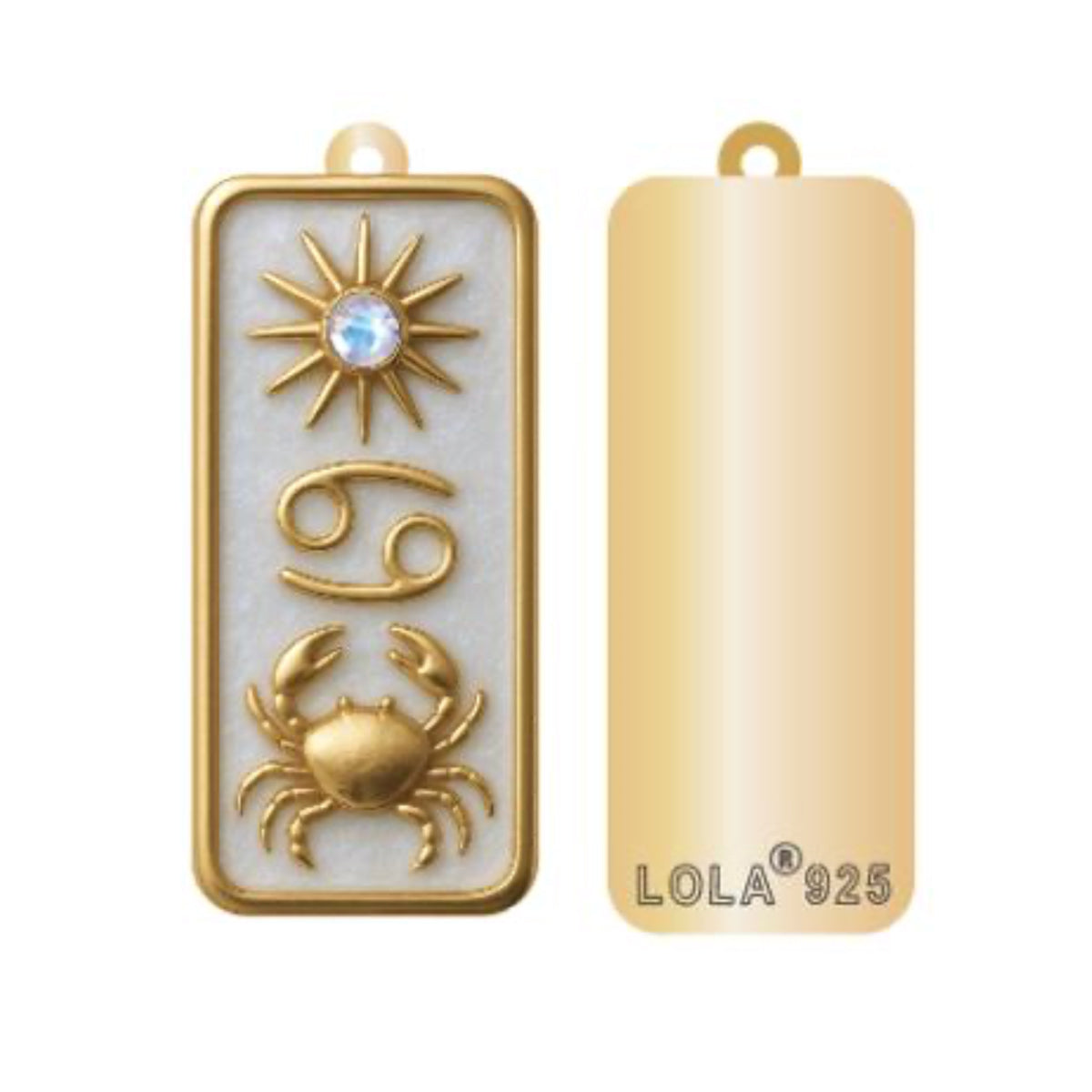 Zodiac custom tag lola company